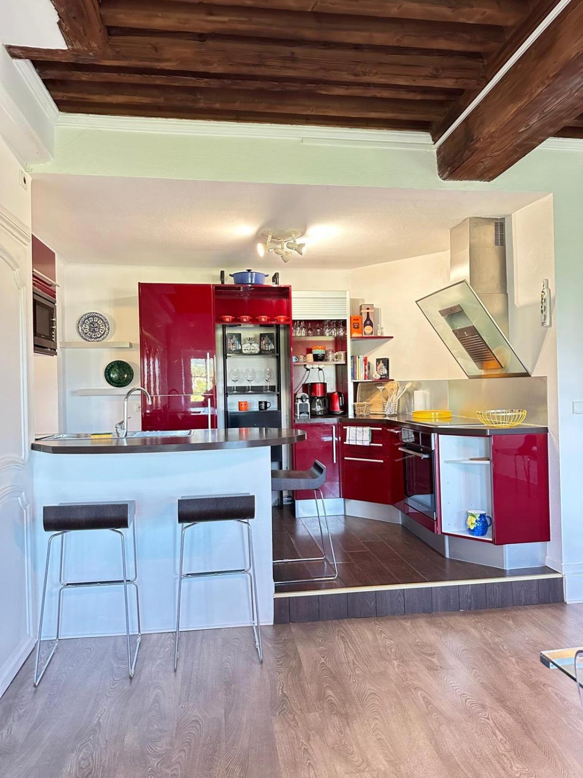 Sejourner Au Chateau De La Roue Grand Appartement Лисьё Экстерьер фото